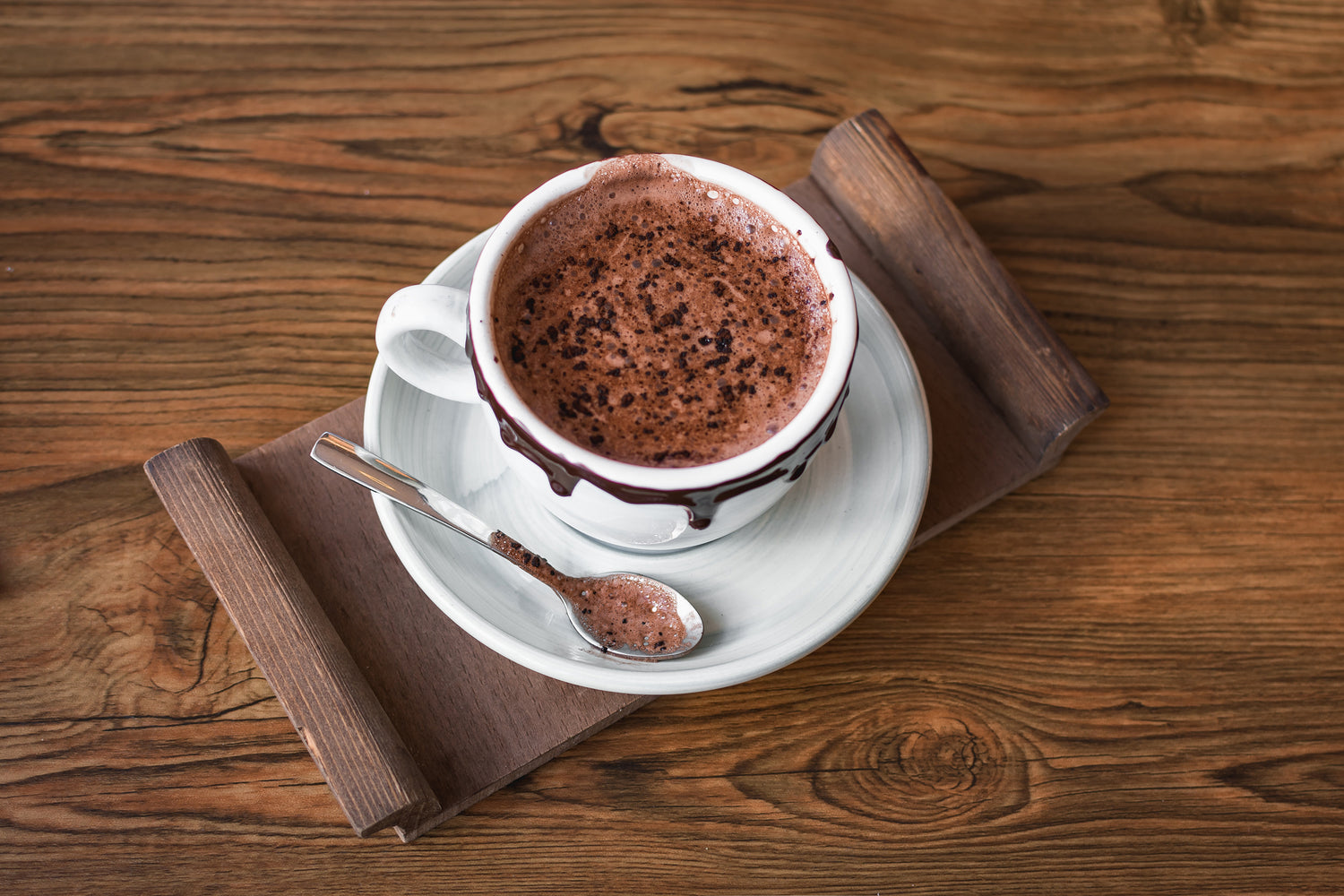 Tazza di cioccolata calda